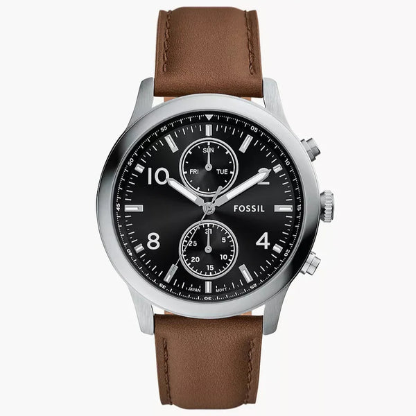 Reloj Fossil Bennett Hombre Correa Piel Marrón - Reloj original en Guatemala