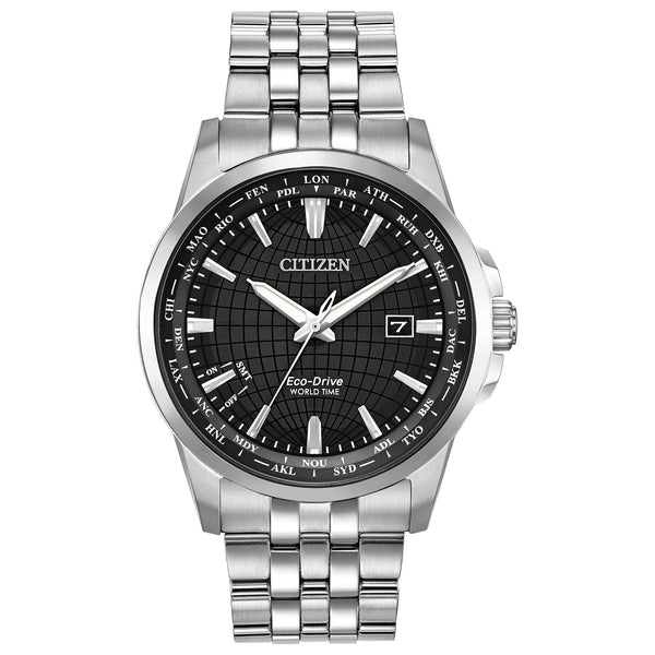 57E Reloj Citizen World Time de hombre Eco-Drive - Reloj original en Guatemala