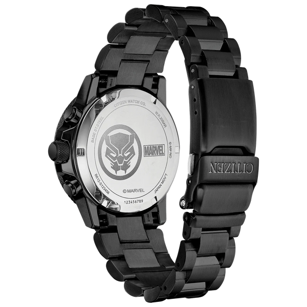 Reloj 52W Citizen Black Panther Marvel Eco-drive de hombre pulsera de metal - Vista lateral
