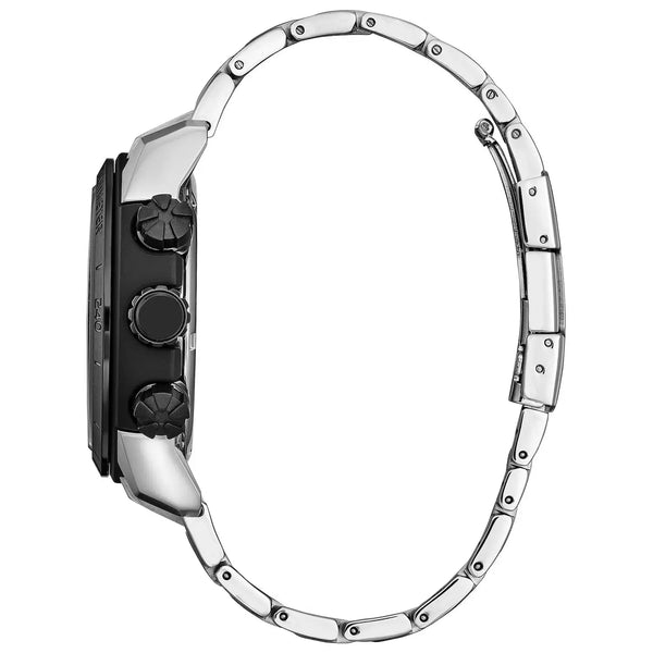 Reloj 81A Citizen Eco-Drive Brycen de caballero pulsera de metal - Vista lateral