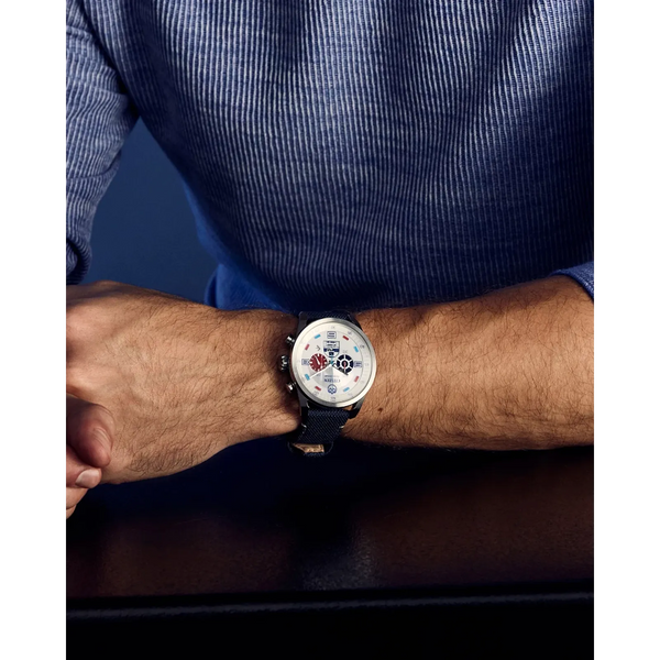 Reloj 03W Citizen R2-D2 de Star Wars pulsera tela Eco-drive - Vista lateral
