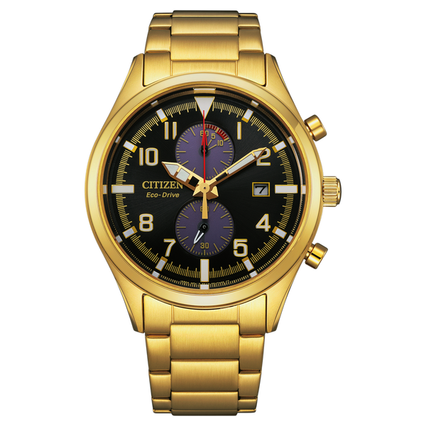 Reloj 87E Citizen Eco-Drive de hombre pulsera de metal - Reloj original en Guatemala