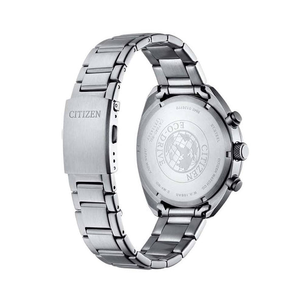 Reloj 85L Citizen Eco-Drive para caballero pulsera de metal - Vista lateral
