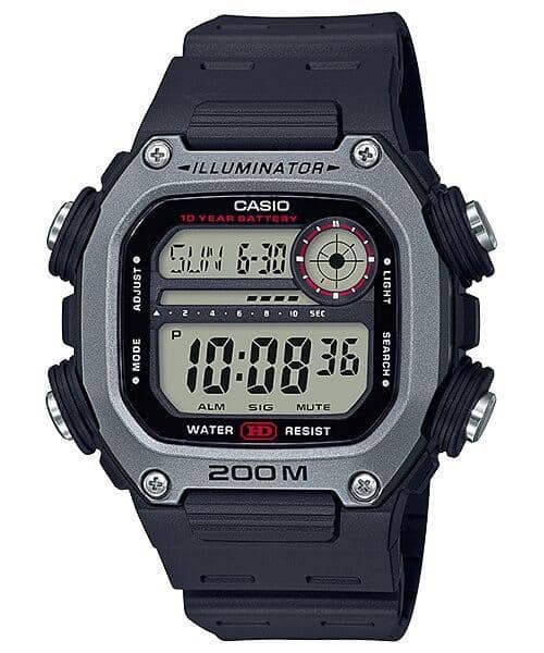 DW-291H-1AV Reloj Casio para Hombre, Illuminator 10 Años de Batería — original con garantía, La Relojería GT