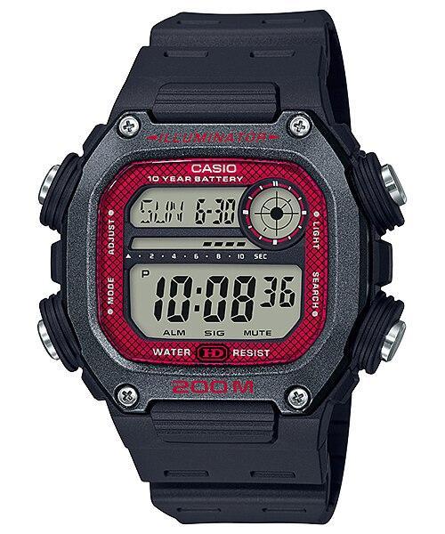 DW-291H-1BV Reloj Casio para Hombre, Illuminator 10 Años de Batería — original con garantía, La Relojería GT
