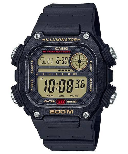 DW-291H-9AV Reloj Casio para Hombre, Illuminator 10 Años de Batería — original con garantía, La Relojería GT