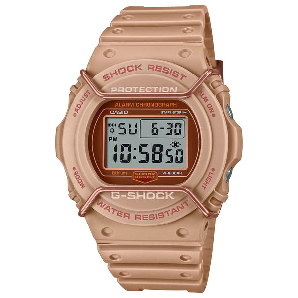 DW-5700PT Reloj G-Shock DW-5700 Hombre Resina Oro Rosa - Reloj original en Guatemala