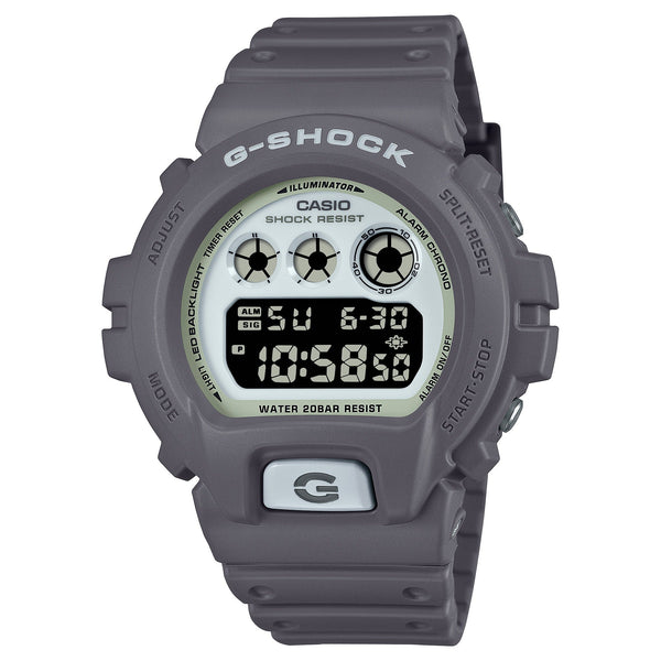 DW-6900HD Reloj G-Shock DW-6900 Unisex de Resina Gris - Reloj original en Guatemala