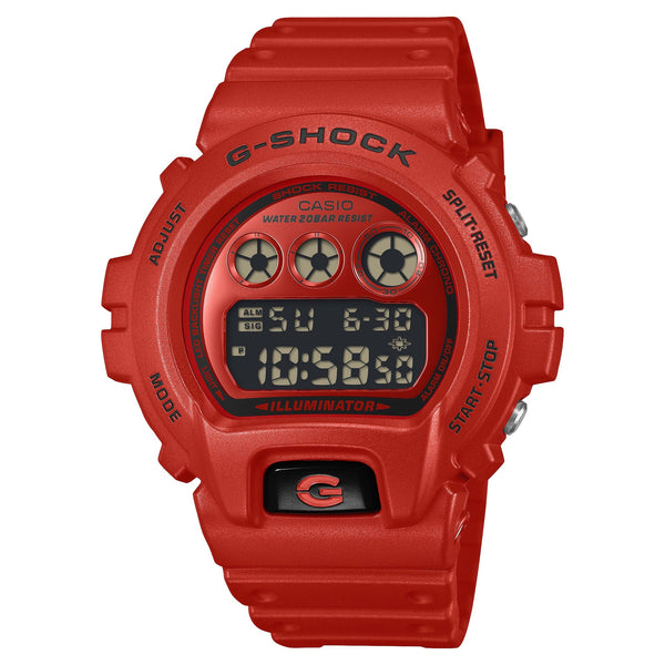 DW-6900RRB-4 Reloj G-Shock Hombre Resina Rojo - Reloj original en Guatemala