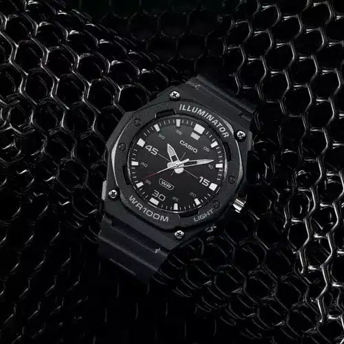 MW-620H-1AV Reloj Casio Illuminator Análogo para Caballero con Correa de Resina — imagen 2 de 5