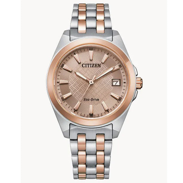Reloj Citizen Peyten Eco-Drive Mujer Acero Bicolor - Reloj original en Guatemala