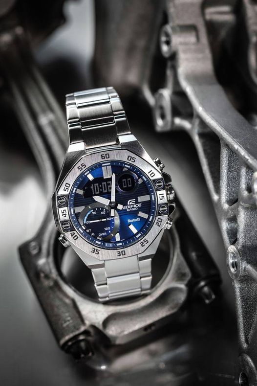 ECB-10D-2A Reloj Edifice para Caballero con Bluetooth