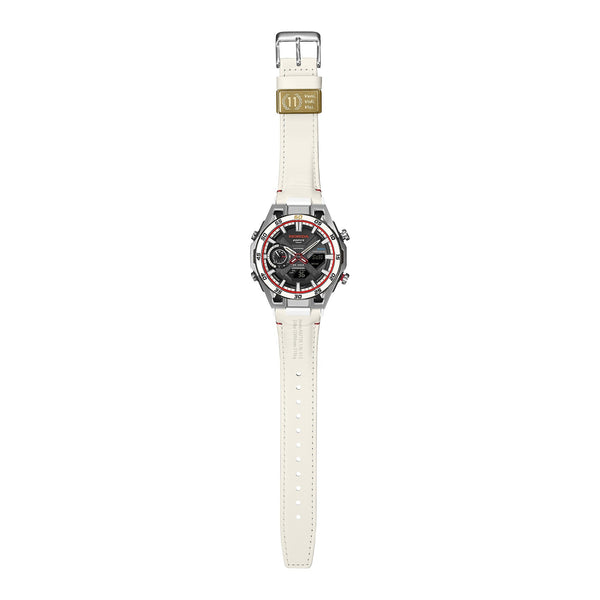 ECB-2300HR-1A Reloj Edifice Sospensione de hombre correa de cuero