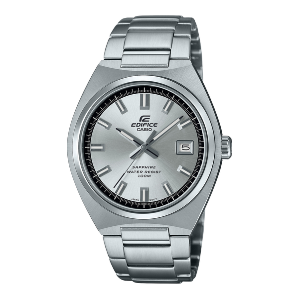 109D Reloj Edifice Hombre Brazalete de Acero Plateado - Reloj original en Guatemala