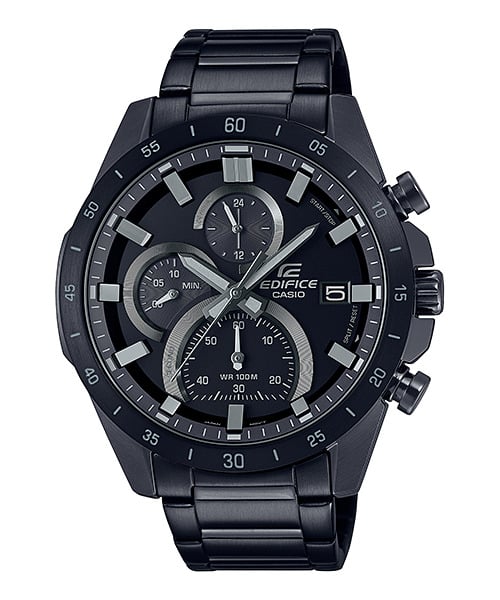 EFR-571MDC-1AV Reloj Edifice para Hombre - Acero Inoxidable Negro