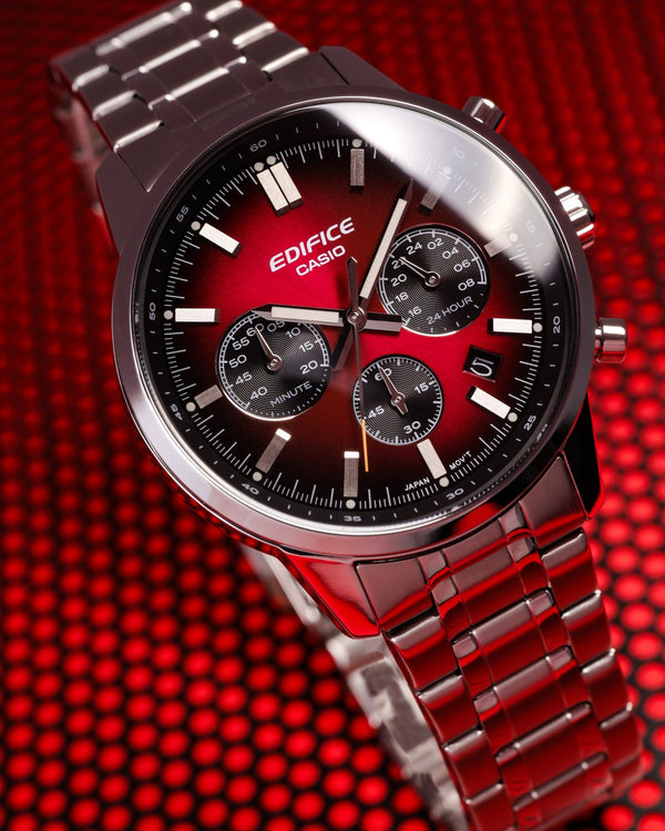 EFR-575D-4A Reloj Edifice de hombre correa de metal