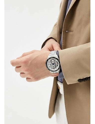 EFV-550D-7AV Reloj Edifice para Hombre - Acero Inoxidable Plateado