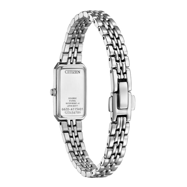 57D Reloj Citizen Classic de dama pulsera de metal Eco-Drive - Vista lateral
