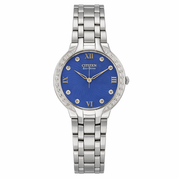 58L Reloj Citizen Eco-Drive Bella de mujer correa de metal - Reloj original en Guatemala
