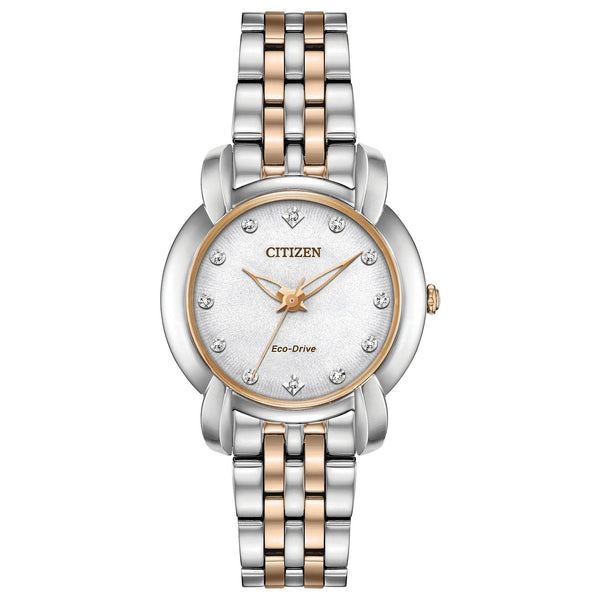58A Reloj Citizen Jolie de señorita correa de metal Eco-Drive - Reloj original en Guatemala