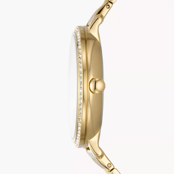Reloj Fossil Jacqueline de mujer correa de metal - Vista lateral