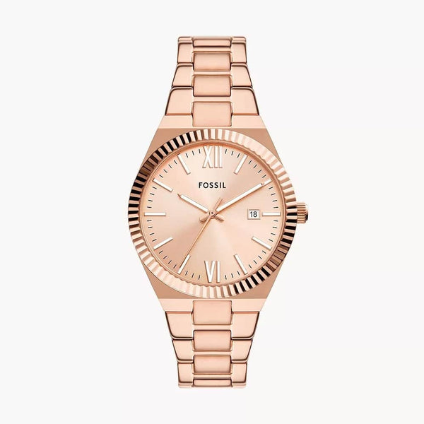 Reloj Fossil Scarlette Mujer Acero Inoxidable Oro - Reloj original en Guatemala