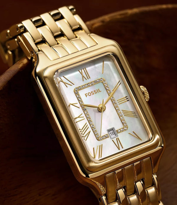 ES5304 Raquel para mujer pulsera de metal cuadrado