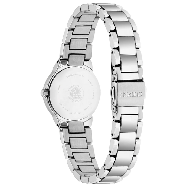 59D Reloj Citizen Silhouette Mujer Acero Esfera de Nácar - Vista lateral