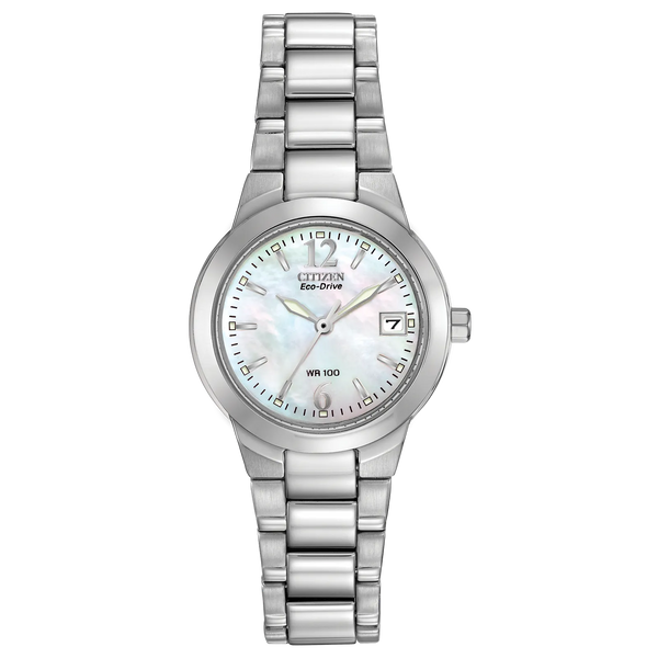 59D Reloj Citizen Silhouette Mujer Acero Esfera de Nácar - Reloj original en Guatemala