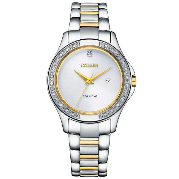 53A Reloj Citizen Classic de mujer pulsera de metal Eco-drive - Reloj original en Guatemala
