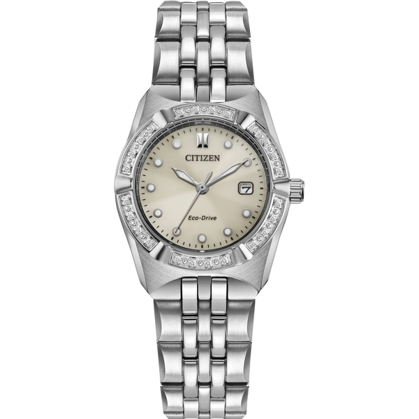 Reloj Citizen Corso Mujer Acero Esfera Crema - Reloj original en Guatemala