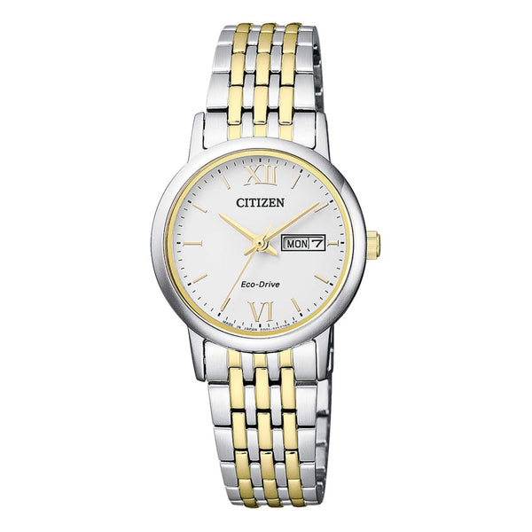 87A Citizen Eco-Drive Reloj para mujer pulsera de metal - Reloj original en Guatemala