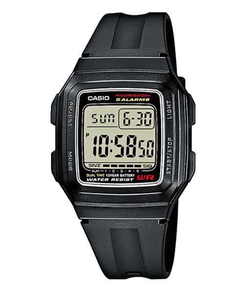 F-201WA-1A Reloj Casio para Hombre 41 mm — original con garantía, La Relojería GT
