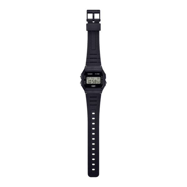 F-91WB Reloj Casio F-91W Unisex Resina Negro - Vista lateral