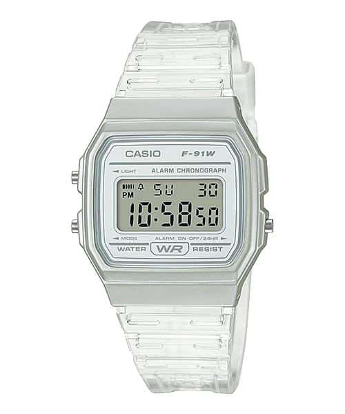 F-91WS-7 Reloj Casio Unisex, Vintage Clásico 38 mm — original con garantía, La Relojería GT