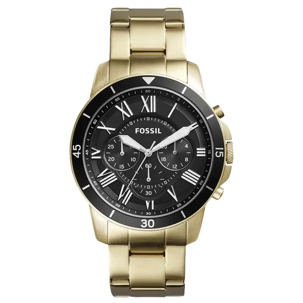 Reloj Fossil Grant Hombre Acero Inoxidable Dorado - Reloj original en Guatemala