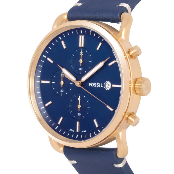 FS5404 Reloj The Commuter de hombre correa de cuero
