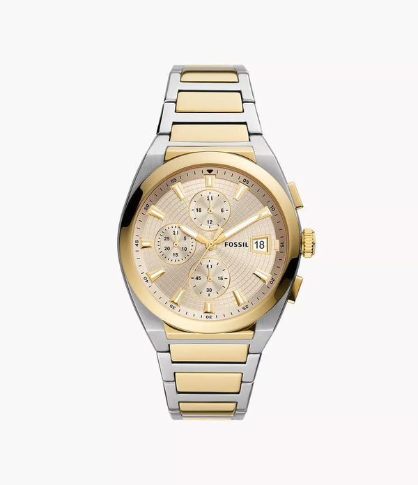 Fossil Everett Cronógrafo Reloj para Caballero - Reloj original en Guatemala