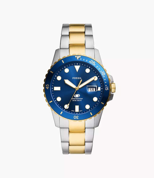 Reloj Fossil Blue Dive Hombre Acero Inoxidable - Reloj original en Guatemala