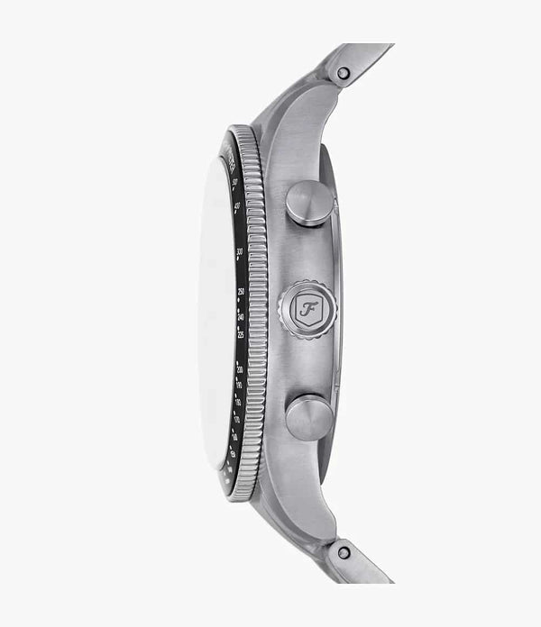 Reloj Fossil Sport Tourer Hombre Acero Dial Negro - Vista lateral