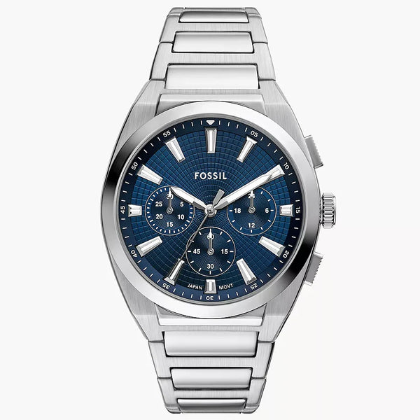 Fossil Reloj Everett de caballero correa de metal 44mm - Reloj original en Guatemala