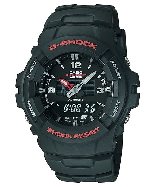 G-100-1BVMCI Reloj G-Shock para Hombre - Negro