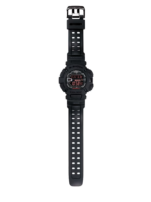 1 Reloj G-Shock Mudman Hombre Resina Negro - Vista lateral