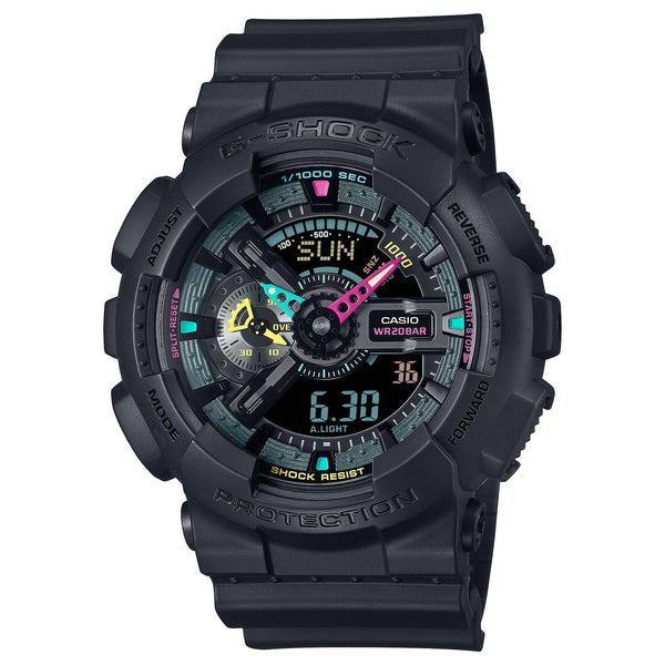 GA-110MF-1A Reloj G-Shock Pulsera de Resina para Caballero Doble Hora - Reloj original en Guatemala