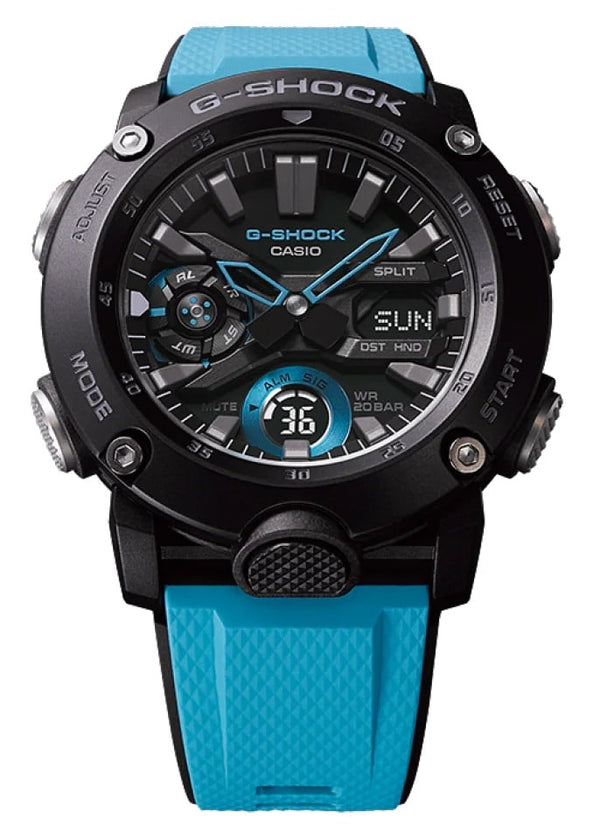 GA-2000 Reloj G-Shock Hombre Resina Azul