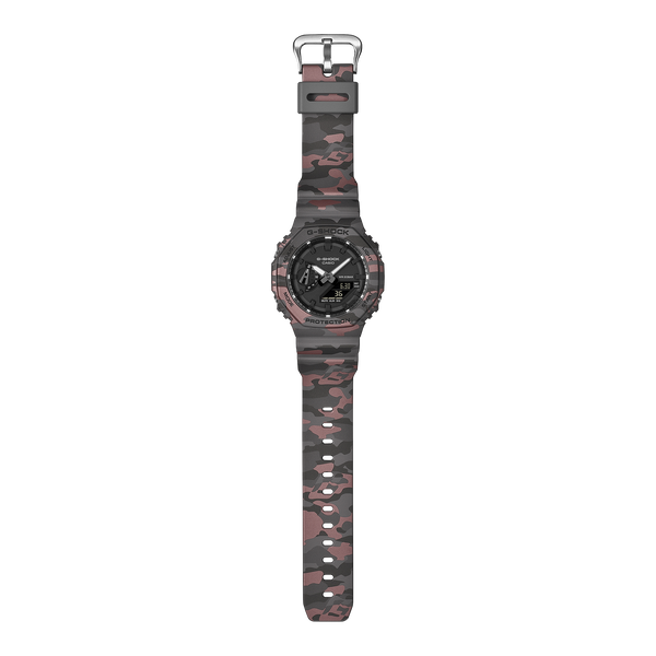 GA-2100CM-8A Reloj G-Shock de hombre correa de resina - Vista lateral