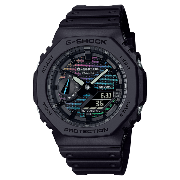GA-2100RW-1A G-Shock reloj para caballero pulsera de caucho
