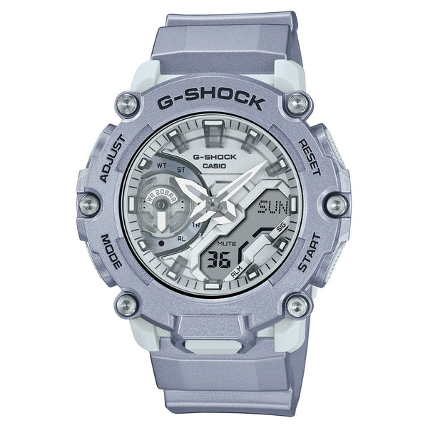 GA-2200FF Reloj G-Shock Hombre Correa Resina Lila - Reloj original en Guatemala