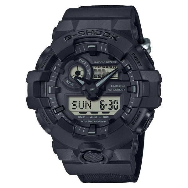 GA-700BCE Reloj G-Shock Hombre Resina Negro - Reloj original en Guatemala