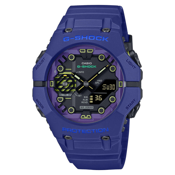 GA-B001CBR Reloj G-Shock Hombre Resina Azul - Reloj original en Guatemala